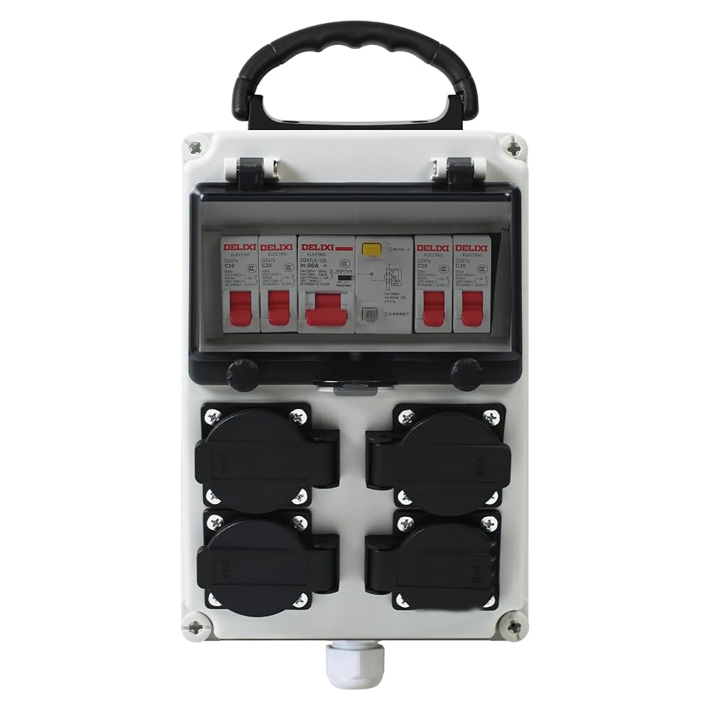 ZUYIYI Power Distribution Box, 110V High Current Wall Mount